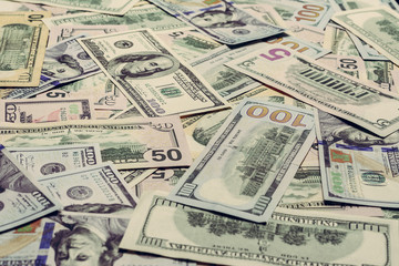 Multi-dollar dollar texture, the dominant currency in the world. 2019