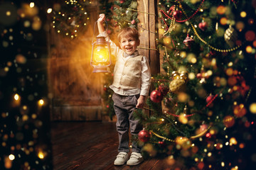 little gentleman with lantern