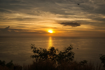 Fototapeta na wymiar Sonnenuntergang am Promphet Cape