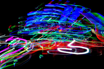  Long exposure, beautiful pattern at night