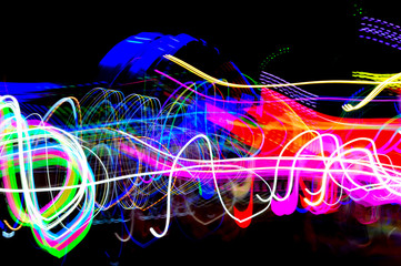  Long exposure, beautiful pattern at night