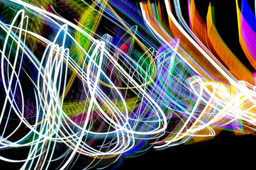  Long exposure, beautiful pattern at night
