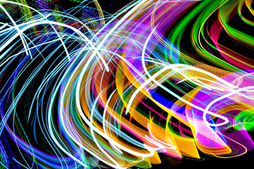  Long exposure, beautiful pattern at night
