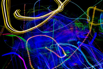  Long exposure, beautiful pattern at night