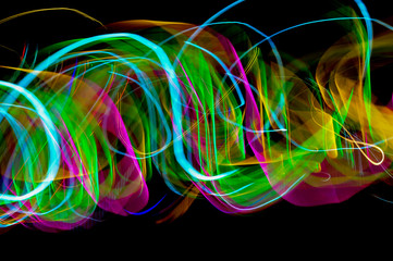  Long exposure, beautiful pattern at night