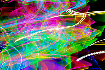  Long exposure, beautiful pattern at night