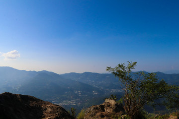 landscape Thailand, mon Long Province In the morning, the Chiang Mai Province 