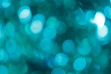 Stunning shade Aqua Menthe bokeh background. 2020.