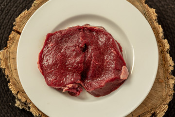 Elk meat 