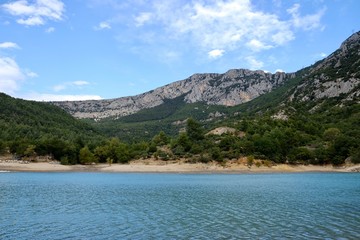 lake in the mountains