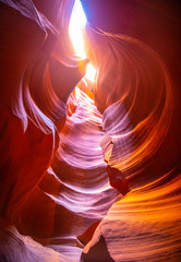 Antelope Canyon. Canyon in Arizona. Page. USA.