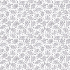 Obraz premium Decorative ornamental seamless soft brown beige pattern.