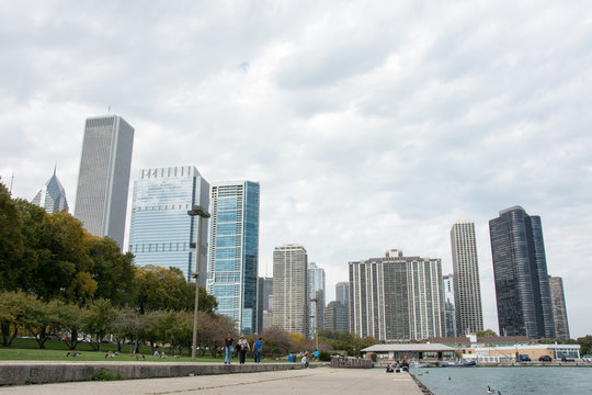 view of the city
