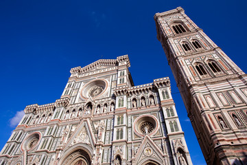 Fototapeta premium Part of Florence cathedral