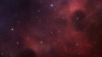 Weltraumhintergrund mit extrasolarem Nebel und Sternen © Peter Jurik