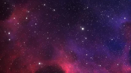 Weltraumhintergrund mit extrasolarem Nebel und Sternen © Peter Jurik