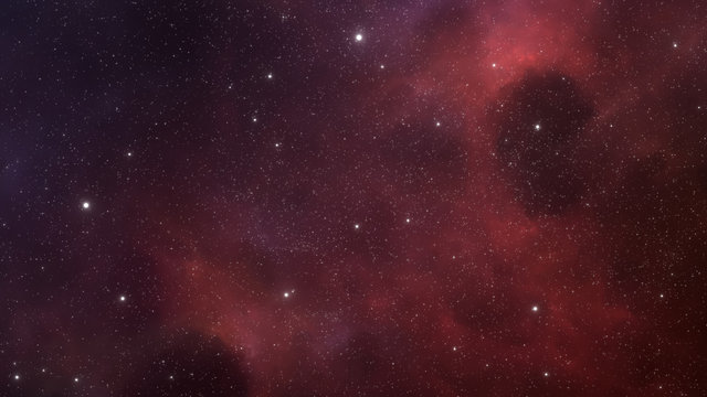 Space background with extrasolar nebula and stars © Peter Jurik