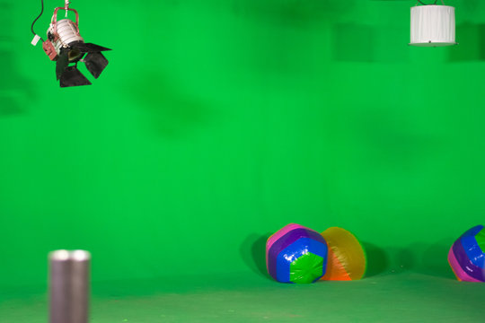 Green movie set