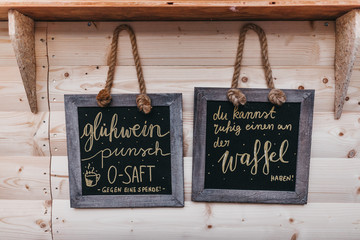 Fototapeta premium Weihnachts Adventsausstellung 