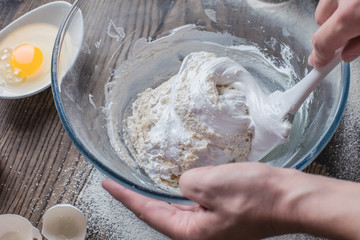 Making dough