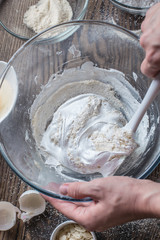 Making dough