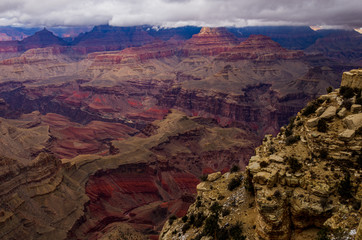 Storm at Grand Canyon