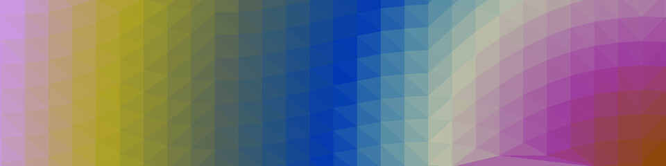 Obraz premium Classic Blue Abstract trianglify Generative Art background illustration