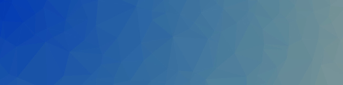 Classic Blue Abstract trianglify Generative Art background illustration