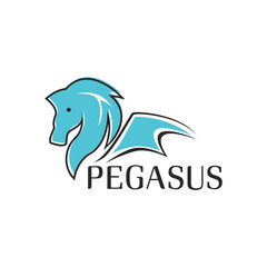 Pegasus Vector Logo Template creative graphic design