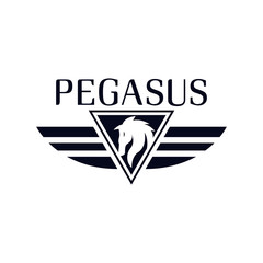 Pegasus Vector Logo Template creative graphic design