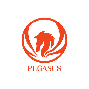 Pegasus Vector Logo Template creative graphic design