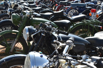 motorcycles