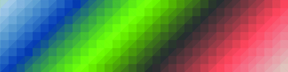 Classic Blue Abstract trianglify Generative Art background illustration