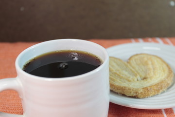 Coffee and bread