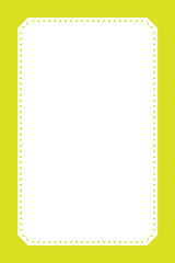 超シンプル 縦フレーム