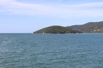 Naklejka premium coast and sea