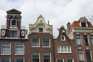 Fototapeta na wymiar Amsterdam's roofs