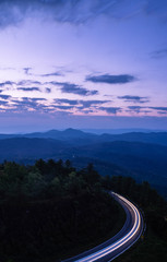 Sunrise in view point of Doi Inthanon National park, at Chiang Mai Province, Northern of Thailand.