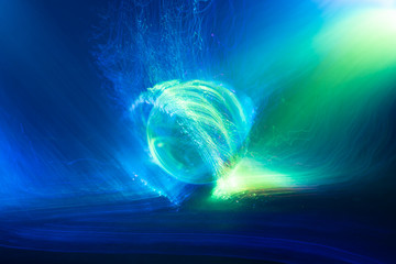 Lensball Lightpainting