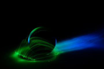 Lensball Lightpainting