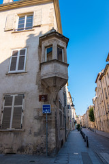 Fototapeta na wymiar Antique building view in Old Town Nancy, France
