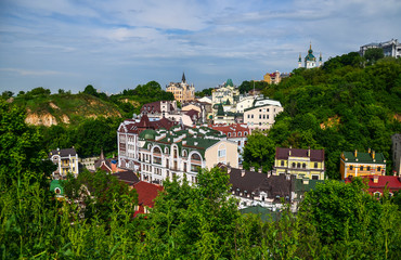 Vozdvizhenska in the Podol district in Kiev city. 