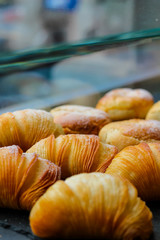 crispy sfogliatelle in typical Neapolitan pastry