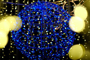 Luci ed illuminazione di natale e feste natalizie