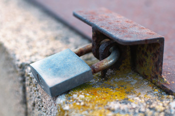 simple lock on the hatch