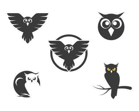 owl icon vector illustration