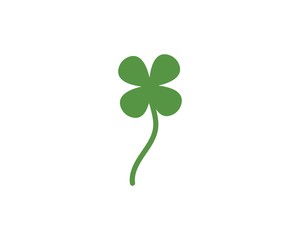 clover leaf vector icon illustration design