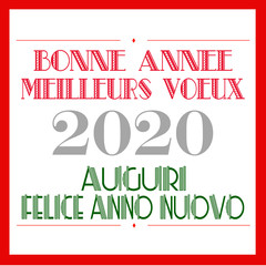 Meilleurs Voeux 2020