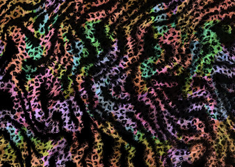 leopard skin texture design