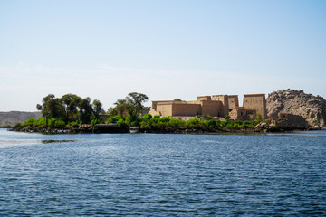 Fototapeta na wymiar Philae Temple at Aswan, Egypt